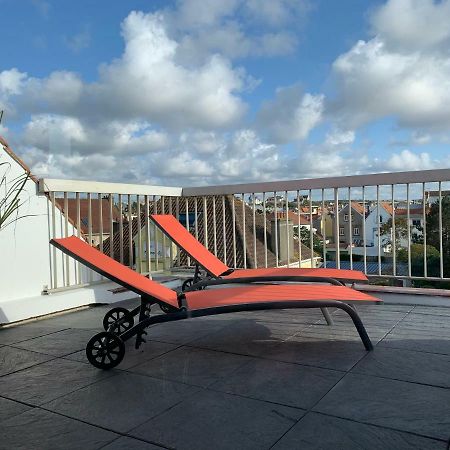 Ferienwohnung La Terrasse vue Mer du 42 Ferber, Plein Sud Wifi Wimereux Exterior foto