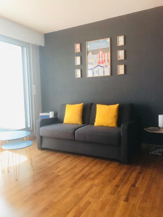 Ferienwohnung La Terrasse vue Mer du 42 Ferber, Plein Sud Wifi Wimereux Exterior foto